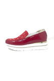 Marco Moreo Slip On Wedge With Silver Stud Detail.