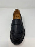 Mamzelle Classic Loafer With Fringed Upper Detail.