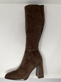 Pedro Anton Stretch Leg Knee High Block Heel Boot.