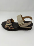 Valerias Wedge Double Strap Sandal