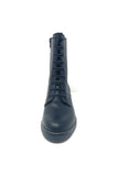 Valerias Ankle Boot With Elastic Laces Effect