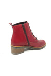 Valerias Ankle Boot with Laces and Inside Zip