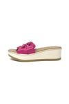 La Repo Wedge Slider With Ruched Upper