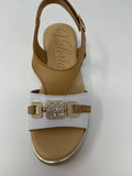 Valerias Wedge Slingback Sandal.