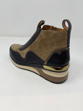 Mamzelle Wedge Shoe With Inside Zip.