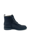 Fugitive Flat Ankle Boot With Pewter Studs