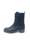 Valerias Ankle Boot With Elastic Laces Effect