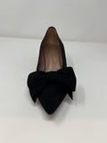 Marian Mid Heel Court With Bow Trim.