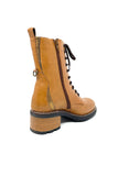 La Repo Boot with Inside Zip and Lace Detail