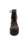 Marco Moreo Flatform Boot With Double Zips And Laces