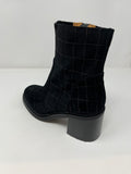 Mamzelle Block Heel Ankle Boot With Inside Zip.
