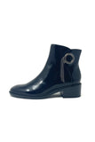 Mamzelle Classic Ankle Boot With Pewter Side Trim.