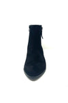 Fugitive Ankle Boot With Outside Zip and Leopard Trim
