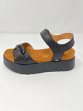 Mamzelle Double Strap Sandal With Velcro Back closing.