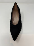 Marian Kitten Heel Ruched Court Shoe