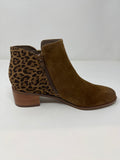 Fugitive Low Heel Ankle Boot. Inside Zip Opening.