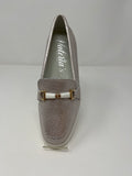 Valerias Slip On Wedge Shoe.