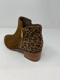 Fugitive Low Heel Ankle Boot. Inside Zip Opening.