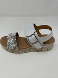 Valerias Low Wedge Sandal.