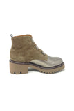 Mamzelle Chunky Style Ankle Boot With Stretch And Velcro Close Strap