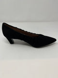 Marian Kitten Heel Ruched Court Shoe