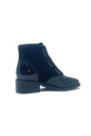 Fugitive Ankle Boot With Elastic Straps.