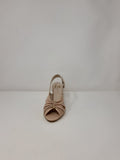 Marian Block Heel Ruched  Sandal
