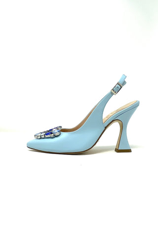 Marian Slingback with Diamanté Trim