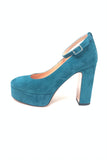 Oxitaly Platform Stiletto with Ankle Strap