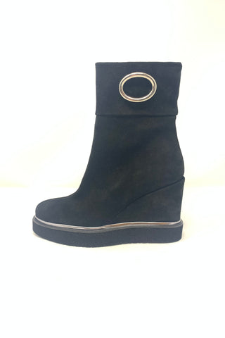 Marian Suede Wedge  Boot